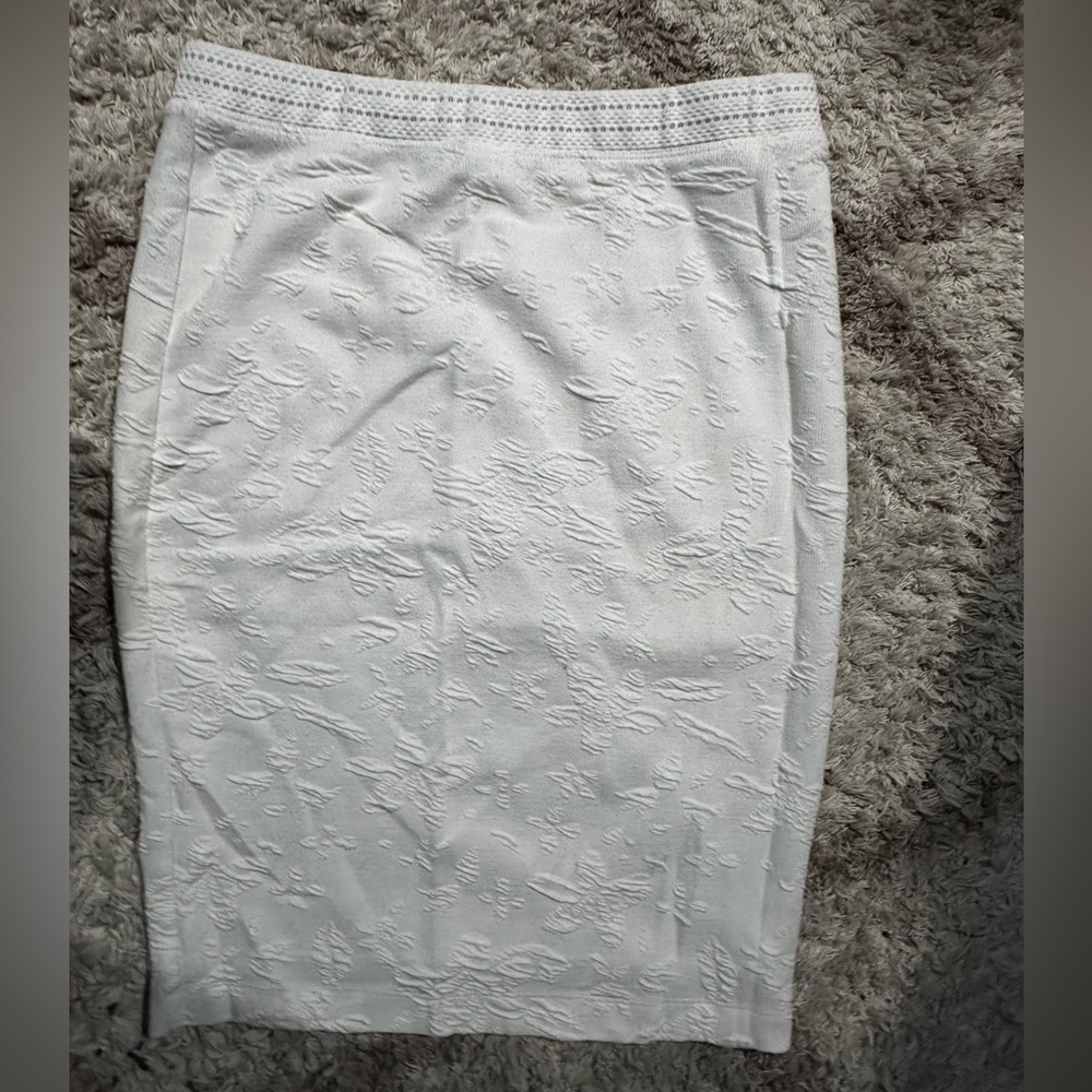 Sanctuary White Pencil Skirt Knee-Length Casual